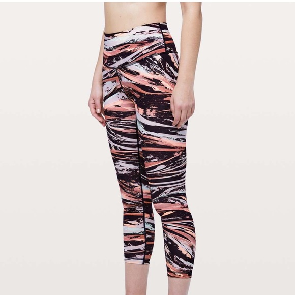 NWT Lululemon Wunder Under HR 7/8 Tight SPLS - Picture 1 of 7